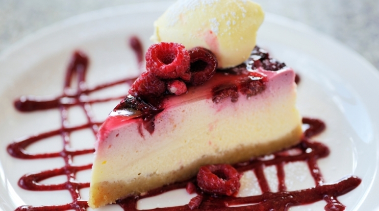 Frambuazlı Cheesecake